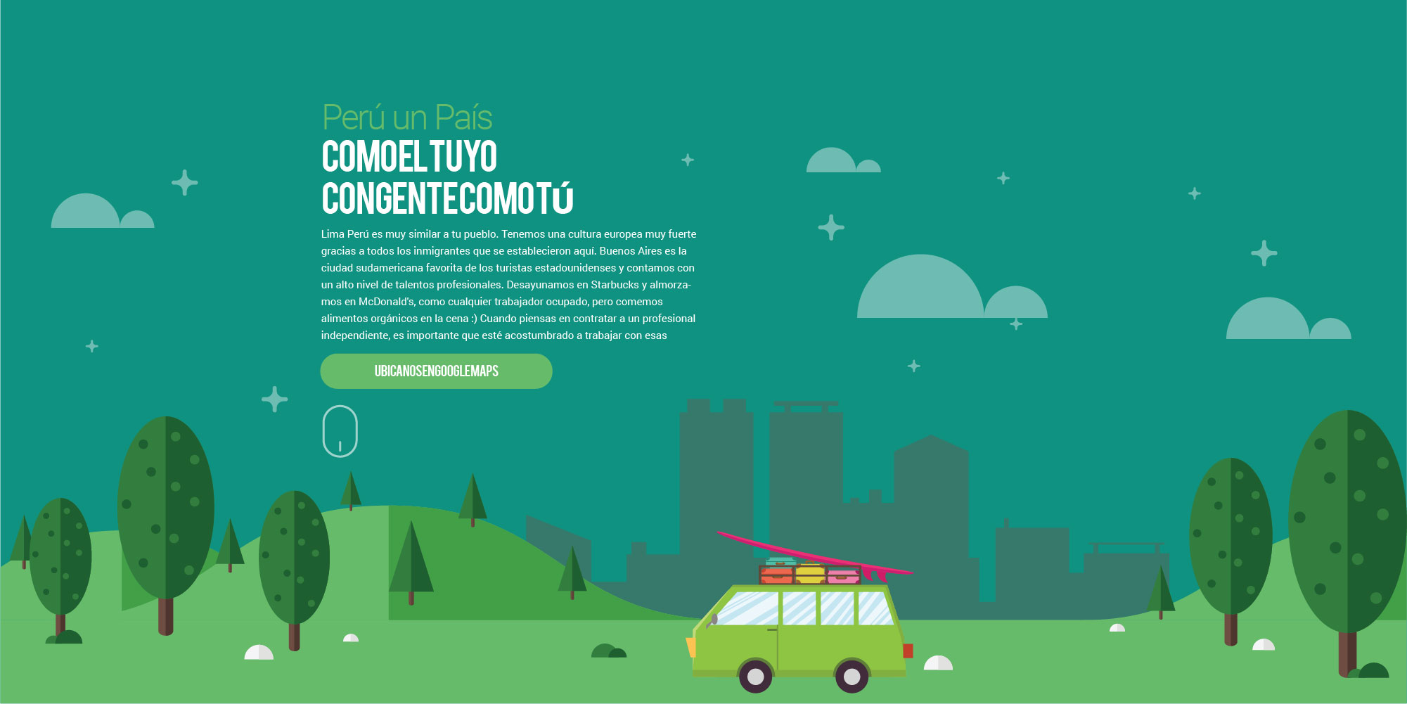 Landing Freelance